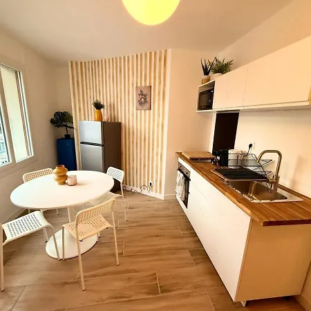 New Two-room Apartment, Center, Sleeps 4, Balcony 公寓 格勒诺布尔