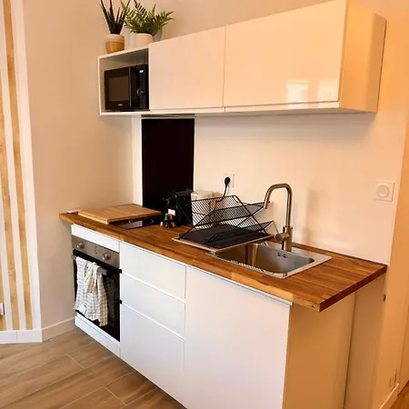 New Two-room Apartment, Center, Sleeps 4, Balcony 公寓 格勒诺布尔